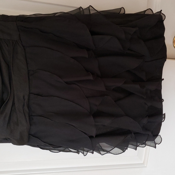 Cache black strapless dress size 10 - Picture 3 of 4